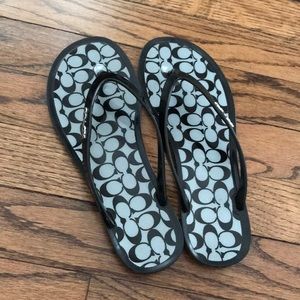 Size 6 Coach Sandals.